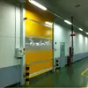 Venda Direta da Fábrica Porta de Rolo Rápido em PVC para Garagem Logística à Prova de Poeira Sensor Automático Alta Velocidade Ajustável Porta de Cortina Macia Industrial