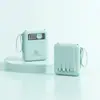 Dibujo Animado Viene con Batería Externa Cableada Mini Compacta 20000 mAh Gran Capacidad Suministro de Energía Móvil Regalo Logo Personalizado