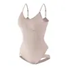 Ropa interior moldeadora de talla grande transfronteriza, body tipo camisola con control de abdomen, pantis tipo tanga, body de una pieza de talla grande con diseño hueco ajustado que revela la parte trasera y reduce la cintura