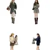 Botas de caballero de cuero para mujer con 6 cm de altura, botas largas de moda estilo coreano para otoño/invierno 2026 con diseño plisado