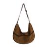 Bolso Nuevo para Mujer Estilo Japonés Estilo Coreano Estilo Literario Bolso de Hombro para Estudiante Versátil Sencillo Chic Oscuro Bolso Cruzado