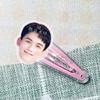 Wu Lei estrella periférico acrílico bb clip accesorios para el cabello tocado ayuda para concierto periférico de imagen