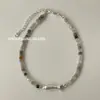 Pingente de Peixe Pequeno em Prata Esterlina S925 Pulseira de Cristal de Cabelo para Mulheres, Joias Vintage de Luxo Leve de Nicho