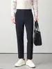 Pantalones Casuales Gruesos Versátiles de Moda para Hombre Otoño/Invierno 2026, Pantalones Rectos Ajustados para Hombre, Pantalones de Vestir Gruesos con Forro Polar Otoño/Invierno