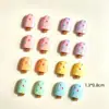 Paleta Elementos Mini Dibujos Animados Resina Joyería Accesorios DIY Pegamento de Crema Uñas Portátiles Arte de Uñas Aretes Materiales Creativos para Niños