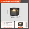 2026 Lámpara de Poste de Puerta Simple Nueva Cabezal de Lámpara Solar para Postes de Puerta para Patio de Villa Lados de la Puerta Accesorios de Iluminación Decorativos para Patio