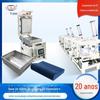 Máquina de espuma de poliuretano de poliuretano de alta pressão de almofada de alta pressão automática máquina de espuma de PU inteligente equipamento de máquina de molde pneumático
