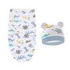 Comércio exterior Europa e Estados Unidos toalha de cueiro para bebê recém-nascido saco de dormir para bebê recém-nascido Primavera saco de dormir de bicho da seda bebê manta para chutar