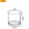 Botella de Vela de Aromaterapia Taza Vacía Frasco para Velas DIY Portavelas para el Hogar Decoración de Interiores Taza de Fragancia Botella de Vidrio Decoración del Hogar
