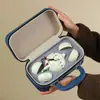 Juego de Té de Viaje Kung Fu Dingyao Cerámica Juego Completo Portátil para Exteriores Juego de Té al por Mayor Regalo Una Tetera Dos Tazas Cuatro Tazas