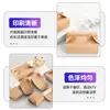 Cajas Personalizadas para Hamburguesas, Cajas Plegables de Cartón Blanco para Llevar Snacks, Cajas de Empaque Desechables, Hechas a Medida