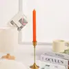 Celebridade online Vela clássica sem fumaça iluminação de emergência doméstica vela de haste longa casamento layout de atmosfera de casamento vela