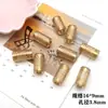 Acrílico Transparente Chapado en Oro Múltiples Estilos Colección DIY Pulsera de Abalorios Hecha a Mano Materiales Ropa Zapatos Accesorios Cuentas Sueltas
