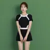 Traje de baño de una pieza nuevo 2022 para mujer Conservador Verano Cubre Vientre Adelgazante Falda para traje de baño de mujer Traje de baño al por mayor