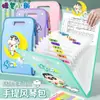 Bolsa Plegable A4 de Crayon Shin-Chan, 12 Compartimentos, Portadocumentos Grande, Bolsa para Exámenes Estudiantiles, Almacenamiento de Información, Carpeta, Venta al por Mayor