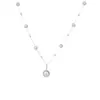 Collar de Perlas de Zirconia Estilo Francés, Lujo Ligero, Moda de Alta Gama, Cadena Versátil para Clavícula, Personalizado y Exquisito, Gargantilla Versátil de Deseo Puro
