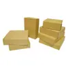 Caja de embalaje interior de papel kraft duro de tres capas, serie de caja voladora dura, caja de embalaje para comercio electrónico express, ancho del diámetro interior 14 cm