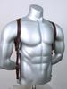 Ysf Cinturón Decorativo Nuevo Transfronterizo para Hombre con Correa Ajustable de Cuero PU, Cinturón Casual Estilo Británico