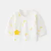 Roupas de bebê primavera e outono 0-1-3 meses roupas de meio dorso bebê recém-nascido quatro estações atacado casaco de recém-nascido roupas de monge