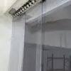 Cortina de Puerta de PVC Transparente Aislante del Calor A prueba de Viento A prueba de Polvo Partición de Aire Acondicionado Cortina de Puerta Suave de PVC Cortina de Partición para Taller de Fábrica