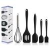 Ferramentas de Cozinha para Assar de Silicone Conjunto de Cinco Peças Conjunto de Utensílios de Cozinha Antiaderentes Raspador Conjunto Completo de Cinco Peças em Estoque Ferramentas de Silicone para Assar