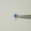 Uñas Azules de Hueso de Oreja para Vacaciones Azules Pendientes de Acero de Titanio 316L para Perforación de Oreja Pendientes para Múltiples Perforaciones