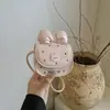 Bolsa Casual Infantil Estilo Coreano con Lazo, Bolso Cruzado de Dibujos Animados, Lindo Diseño de Cachorro, Alto Valor Estético, Monedero Mini Sencillo