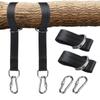 Correa de columpio en stock, venta al por mayor, correa de hamaca de poliéster con cifrado, correa de columpio para exteriores, traje de 155 cm