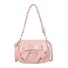 Bolso tipo saddlebag para mujer 2026 nuevo modelo de verano, bolso simple de hombro y cruzado, bolso de nicho para el día a día tipo nube, bolso de axila para mujer