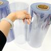 Fabricantes de rollo de PVC rígido de 0.7 mm venta al por mayor transfronteriza transparente ignífugo lámina de embalaje para impresión rollo de PVC rígido