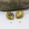 Llavero de pájaro de aleación para grifo con cuentas espaciadoras semiacabadas con cuentas DIY collar pulsera con cuentas al por mayor