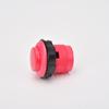 Botão de plugue de luta arcade King of fighters 24/28mm máquina de jogo botão de início para cima e para baixo interruptor círculo pequeno em linha
