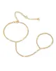 Anillos y Pulseras de Moda Populares Transfronterizos Europeos y Americanos 2025 Acero Inoxidable Simples y Versátiles Pulseras para Dedos Personalizadas para Mujer