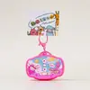 Nuevo Llavero de Máquina de Baile de Dibujos Animados Capibara Lindo Juguete de Máquina de Topos Luminoso Colgante Pequeño para Mochila Escolar de Estudiante