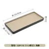 Pratos Pequenos de Melamina para Uso Comercial, Louça para Fondue Estilo Japonês Imitando Porcelana, Molheiras para Churrasco, Pratos de Condimentos com Dois ou Três Compartimentos, Pratos para Molho de Soja e Vinagre