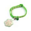 Parche creativo transfronterizo para mascotas, nuevo, con estampado de garra de perro y gato, collar con campana, hebilla para gato, etiqueta, joyería para mascotas