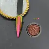Polvo Mágico Espejo para Uñas Exclusivo Transfronterizo, Polvo Mágico Espejo Camaleón de Gama Alta, Accesorios Multicolor que Cambian de Color para Uñas