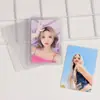 Película de Tarjeta de Dos Capas 3 pulgadas Película Transparente para Tarjeta de Identificación Portatarjetas de PVC Tarjeta Estrella Tarjeta de Ídolo Película Protectora Película para Tarjeta