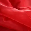 Em Estoque Cetim Lírio, Cetim Hibisco, Tecido de Organza Liso e Brilhante para Hanfu, Vestidos de Casamento, Materiais para Vestidos, Embalagens e Tecidos Decorativos