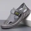 Sandalias Estilo Comercio Exterior, Zuecos de Verano de Malla Transpirables de Suela Blanda, Zapatos de Malla Casuales de Moda para Deportes al Aire Libre y Playa