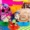 Adornos de Panal de Cactus Mexicano Decoración para Fiesta de Cumpleaños de Un Año Mesa de Comedor Fiesta Papel de Panal Base de Panal