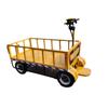 Fábrica de alimentos material de transferência de carro de mesa veículo de transporte elétrico de quatro rodas oficina de fábrica transportadora elétrica