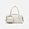 Bolso de Bowling de Moda de Nicho para Mujer 2026 Nuevo Verano Bolso de Mano Exquisito Gran Capacidad Bolso Boston Bolso de Hombro