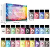 Slime Amazon Transfronteiriço 30 Cores Pó Perolado Sereia Ji DIY Cola de Cristal Gotas Lama de Cristal Pó de Mica Frasco Grande