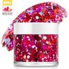 Maquillaje Festivo Transfronterizo Nuevo Carnaval Navidad Gel con Purpurina Corporal Facial Brillo Duradero Gel con Brillo