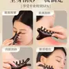 Peine Masajeador de Cuero Cabelludo de Sándalo Negro Natural Espesado para Estimulación de Meridianos de la Cabeza, Peine de Cinco Dedos, Terapia Capilar Gua Sha de Cinco Garras