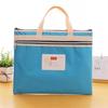 Bolsa de archivo para estudiantes, bolsa portátil con cremallera, bolsa de doble capa para guardar libros, exámenes y papeles.