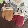 Luvas de Pelúcia Estilo Coreano, Bolsa Transversal Dupla Face, Bolsa de Mão para Ano Novo de Inverno, Natal, Pai e Filho