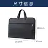 Bolsa Portátil para Documentos em Tecido Oxford com Logotipo Impresso Personalizado, Pasta Executiva Simples, Armazenamento de Arquivos, Bolsa para Matérias de Reforço