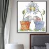 Atacado de fábrica ponto cruz atacado fornecimento pequeno coelho quarto pequenas peças pintura pendurada pacote de material DIY entrega